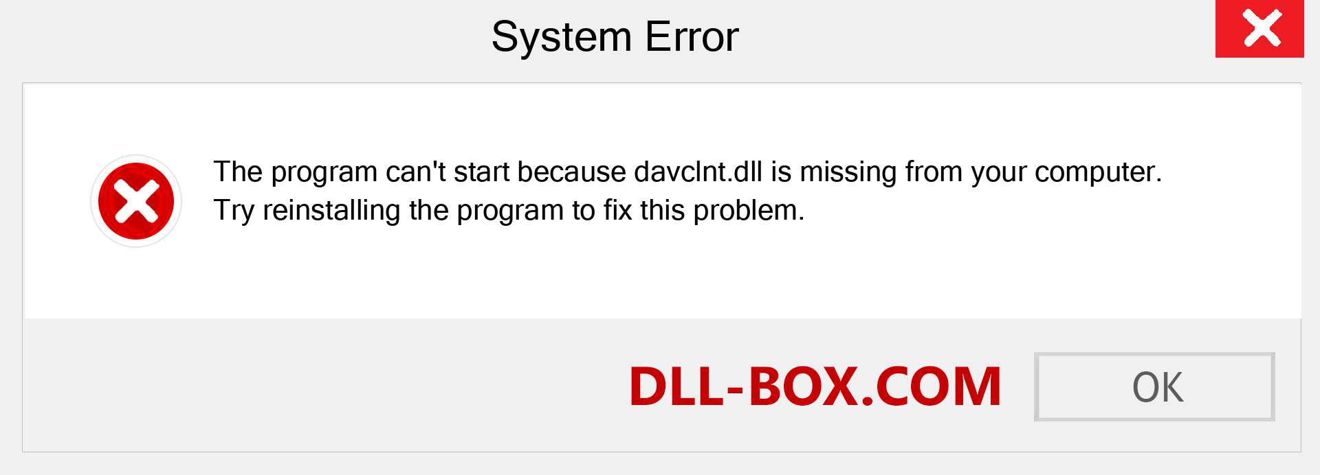  davclnt.dll file is missing?. Download for Windows 7, 8, 10 - Fix  davclnt dll Missing Error on Windows, photos, images